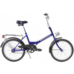 Retro skladací bicykel Fuzlu 20'' Universal / Universe 1 prevodový 15" modrá